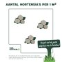 Aantal planten per m2